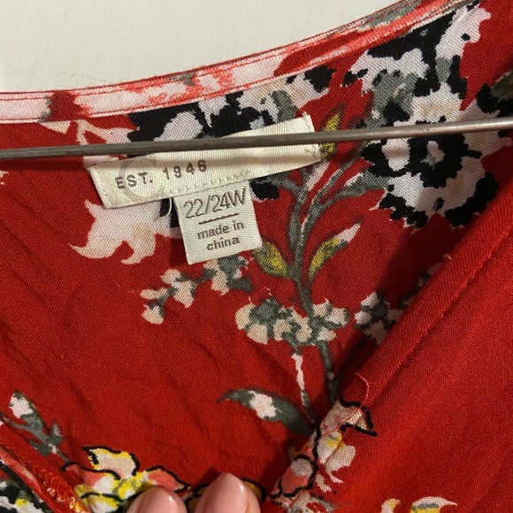 High Low Floral Dress - Picture 5 of 5